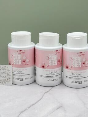 Solinotes Cherry Blossom Body Shower 3-PACK